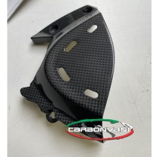 CARBONVANI - Carbon Fiber Front Sprocket Cover for Ducati Monster 1200/S (17-21) / Supersport 950 (2021+), and Monster 821 (18-21) and Supersport 937 with Hydraulic Conversion Kits CARBONVANI - Carbon Fiber Front Sprocket Cover for Ducati Monster 1200/S (17-21) / Supersport 950 (2021+), and Monster 821 (18-21) and Supersport 937 with Hydraulic Conversion Kits